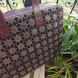Ajrakh Laptop Bag Black Star