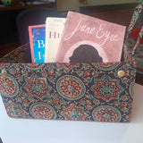 Foldable Gift Basket/ Organiser Black Charkha