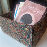 Foldable Gift Basket/ Organiser Black Charkha