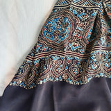 Ajrakh Modal Stole Twilight