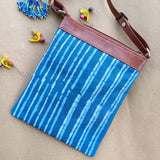 Dabu Small Sling Bag Blue Stripe