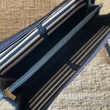 Ajrakh Long Wallet Blue Bel