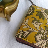 Unisex Kalamkari Square Wallet Yellow Jaal