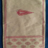 Polysilk Blockprinted Dull Gold Runner