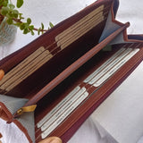 Dabu Long Wallet Brown Creeper