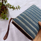 Dabu Long Wallet Blue Stripe