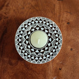 Wooden Block Tea Light Holder Dhyaan