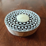 Wooden Block Tea Light Holder Dhyaan