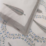 Palm Tree Hand block Printed Bedsheet