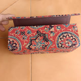 Ajrakh Foldable Eyewear Case Red Charkha