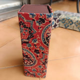 Ajrakh Foldable Eyewear Case Red Charkha