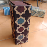 Ajrakh Foldable Eyewear Case Black Moroccan