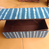 Dabu Foldable Eyewear Case Blue Stripes