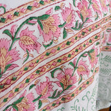 Mul Dohar Double Sanganer Blossom