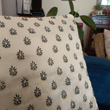Polysilk Cushion Cover Offwhite Booti
