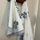 Bath & Hand Towel Set Blue Mist