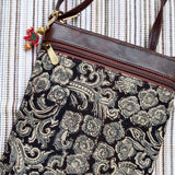 Kalamkari Small Sling Bag Grey