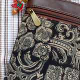 Kalamkari Small Sling Bag Grey