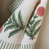 Bath & Hand Towel Set Carnations