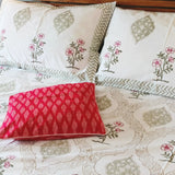 Iris Handblock Printed Bedsheet