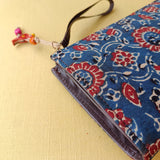 Ajrakh Long Wallet Blue Bel