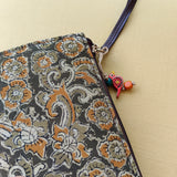 Kalamkari Long Wallet Green Gaj