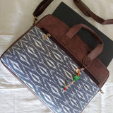 Ikat Laptop Bag Grey Diamond