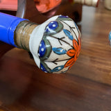 Ceramic Wine Bottle Stopper Orange Flower