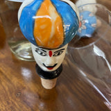 Ceramic Wine Bottle Stopper Manface