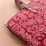 Laptop Sleeve Kalamkari Red