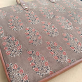 Laptop Sleeve Ajrakh Brown Stem