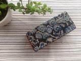 Kalamkari Foldable Eyewear case Blue