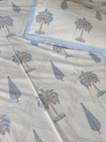 Jaal Handblock Printed Bedsheet