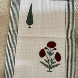 Bath & Hand Towel Set  Chrysanthemum