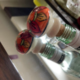 Ceramic Wine Bottle Stopper Dark