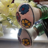 Ceramic Wine Bottle Stopper Flower