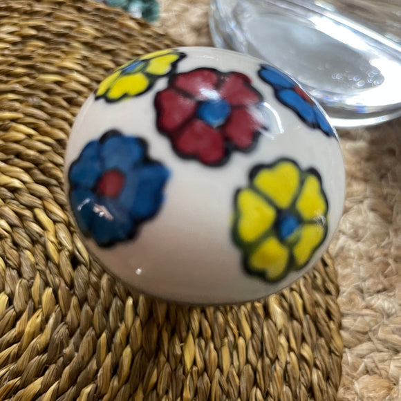 Ceramic Wine Bottle Stopper Flower