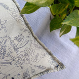 Quilted Cotton Cushion Cover Patta