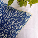Quilted Cotton Cushion Cover 'Phalgun'