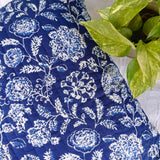 Cotton Quilted Cushion Cover 'Opium'