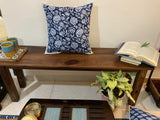 Cotton Quilted Cushion Cover 'Opium'