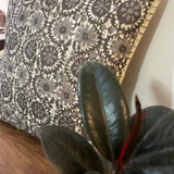 Cotton Quilted Cushion Cover Ashbrown 'Bagh'