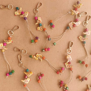 Bird Bag Charm