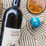 Ceramic Wine Bottle Stopper Aasmani