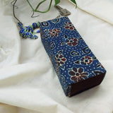 Ajrakh Foldable Eyewear Case Blossom Blue