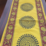 Polysilk Handblock Printed Runner