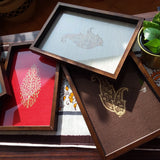 Handcrafted Decorative Boota Trays