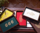 Handcrafted Decorative Boota Trays