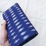 Ikat Long Wallet Dark blue