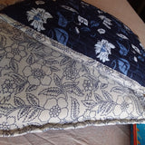 Quilted Cotton Cushion Cover Phulwari